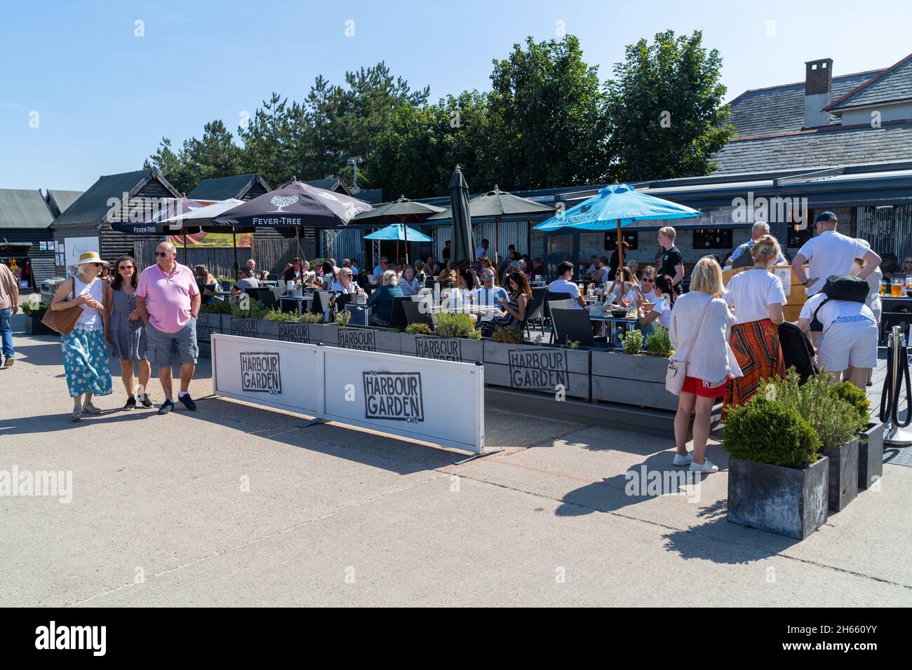 Harbour Garden restaurant, Whitstable promenade, Whitstable Harbour