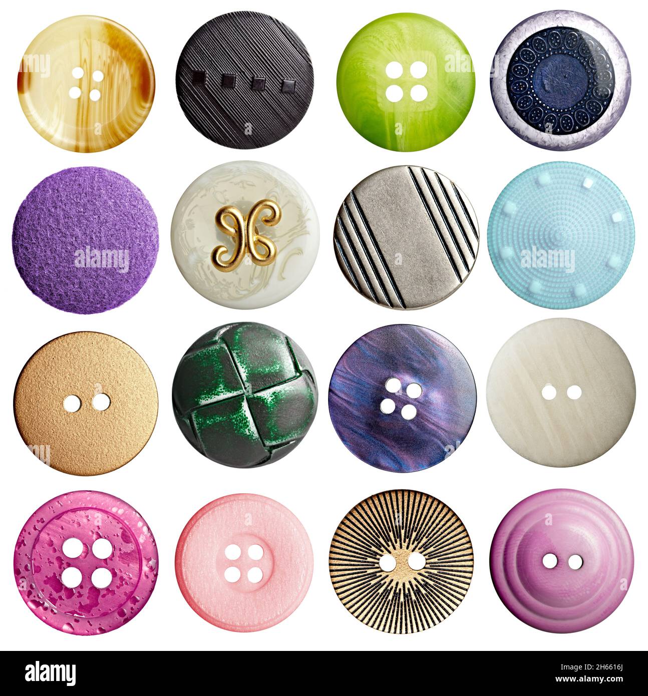 button clothing fashion tailor clothes design sewing accessory Stock