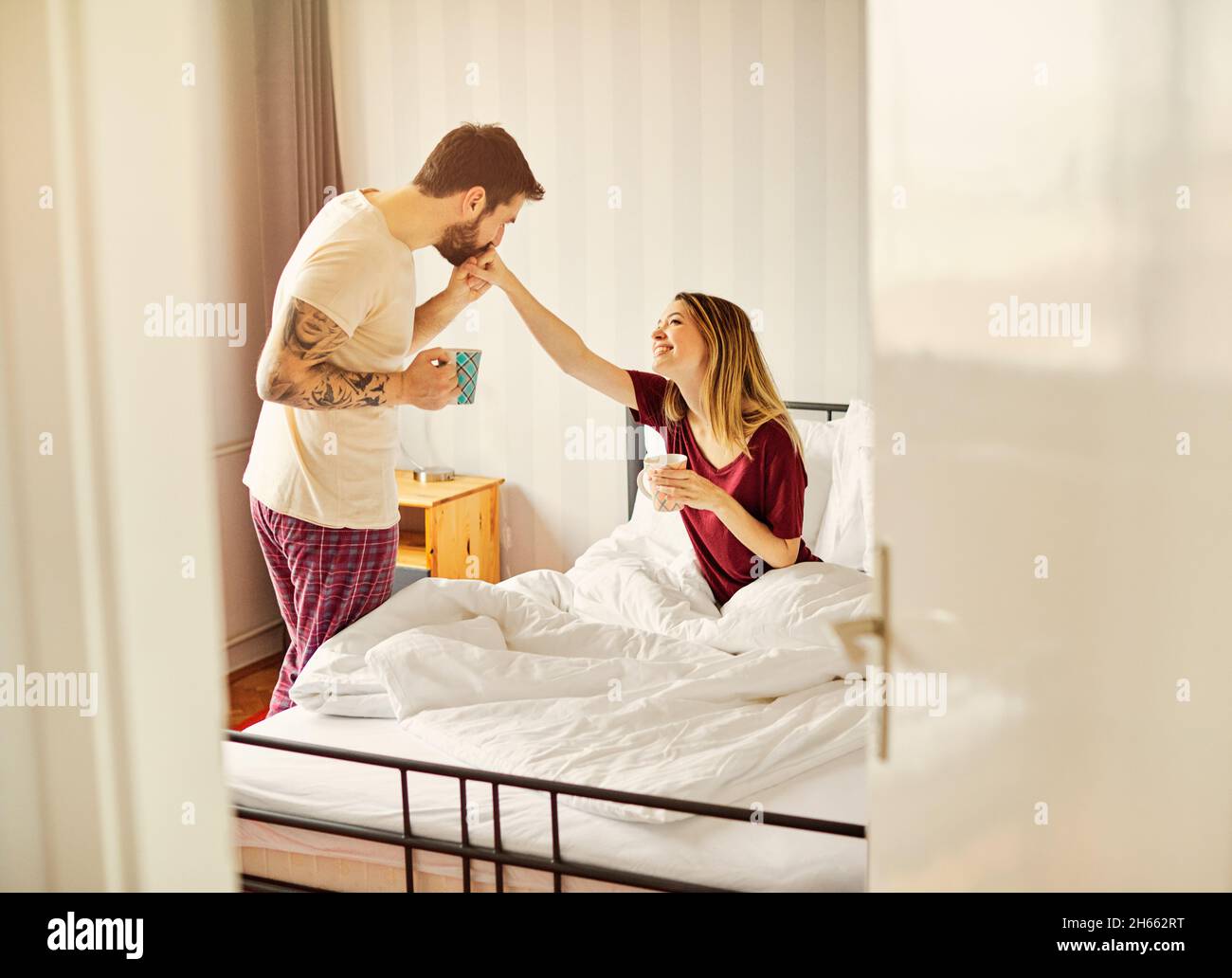 Man bedroom hi-res stock photography and images - Alamy
