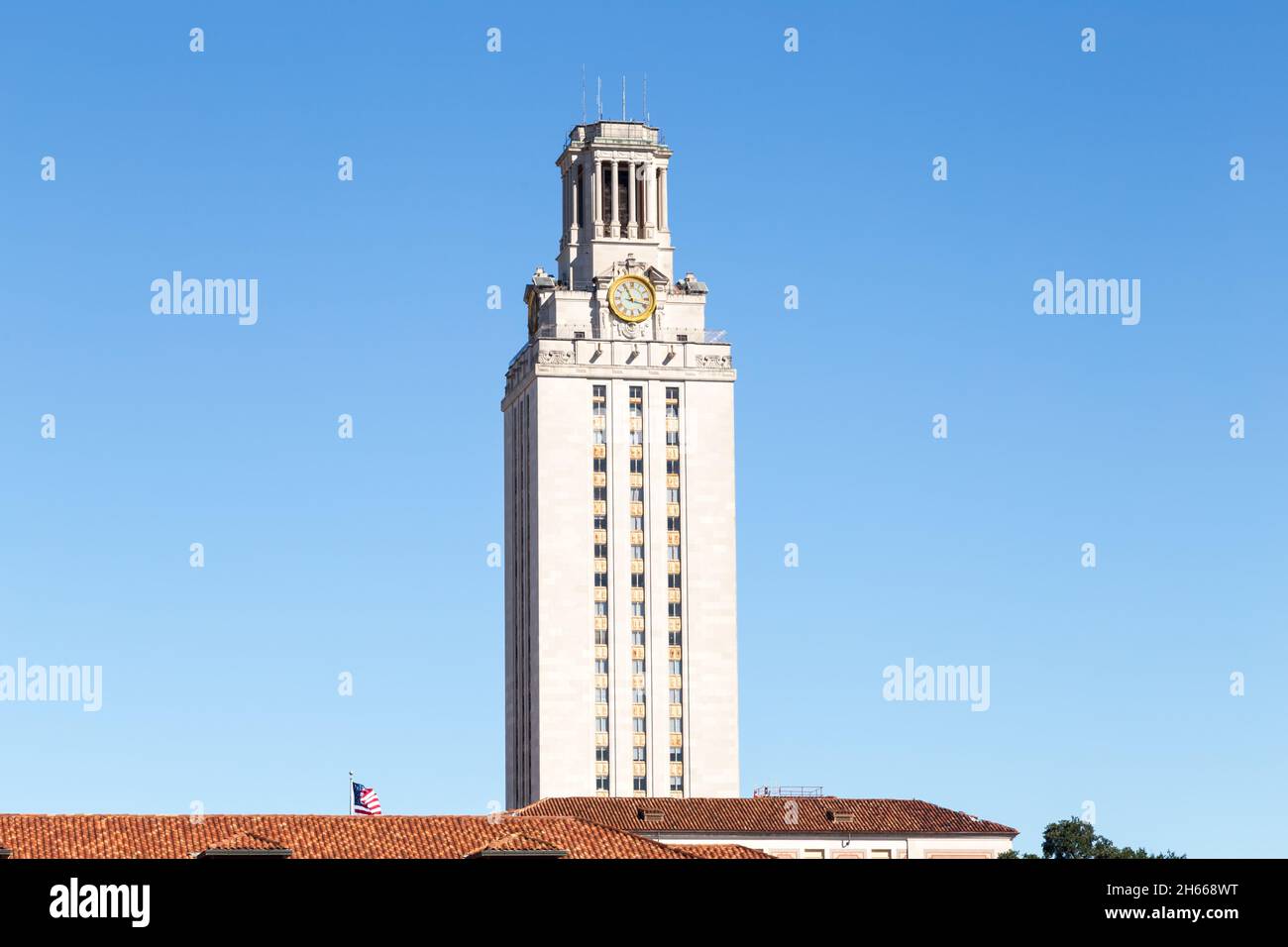University of Texas Tower, Austin TX Stock Photo