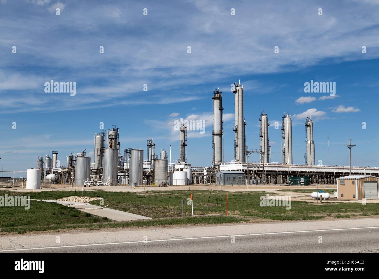 Refinery Stock Photo