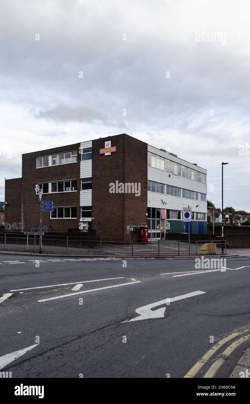 Barking Postcode The Barking postal sorting and delivery office in East London, UK Stock ...