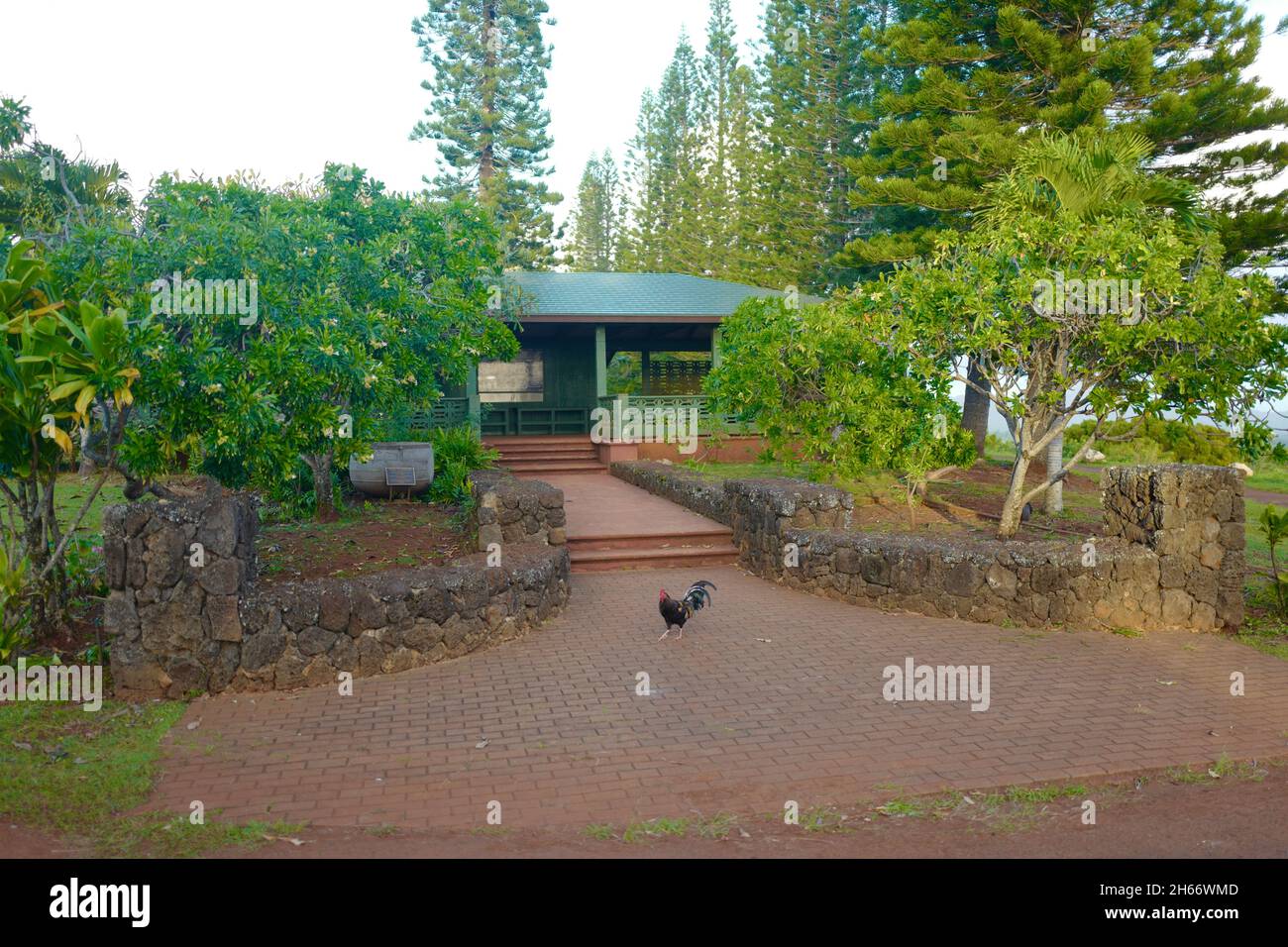 Pavillon at Kukuiolono golf course Stock Photo Alamy
