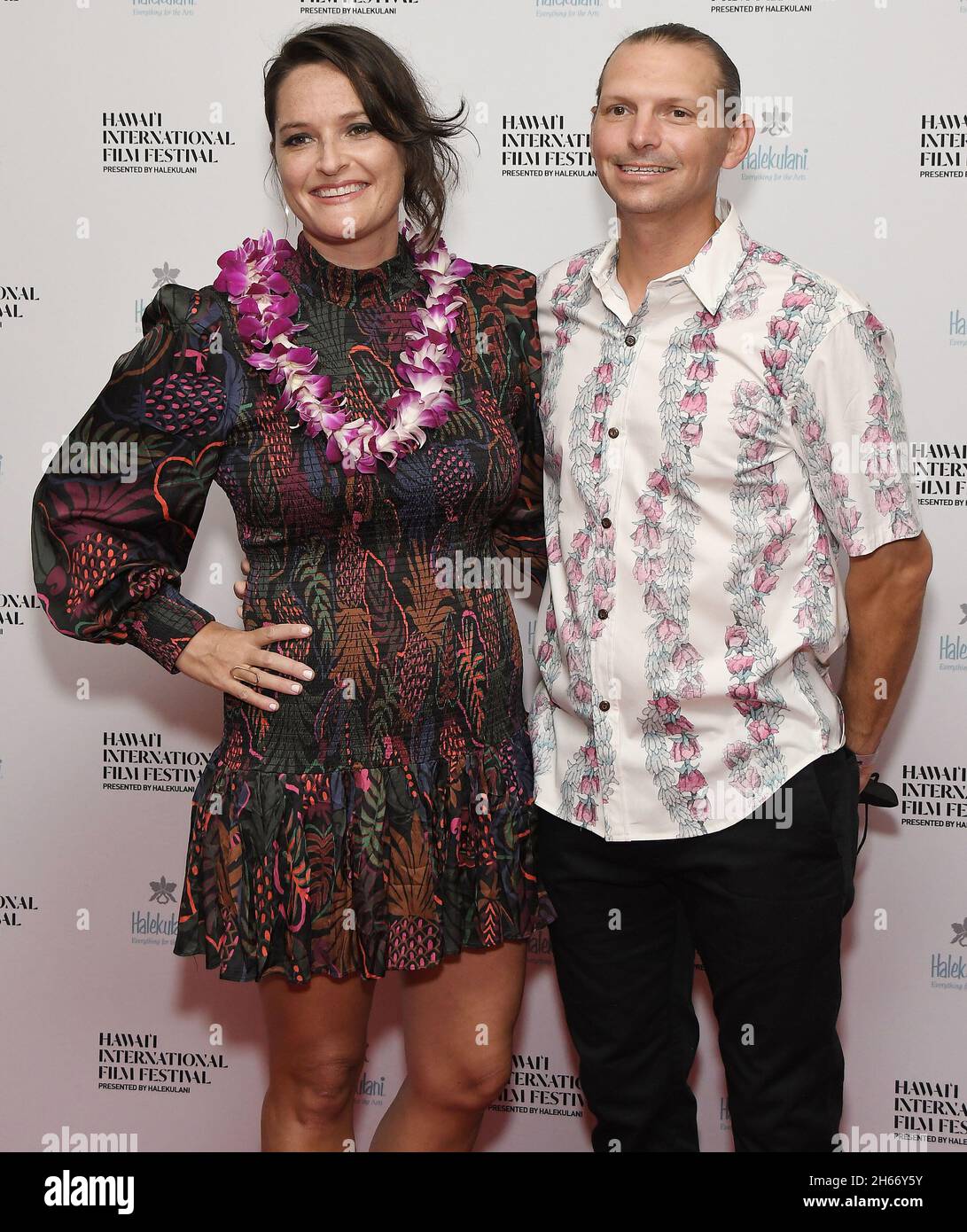 (L-R) Dana Ledoux Miller and Danny Miller at the 41st Hawai'i ...