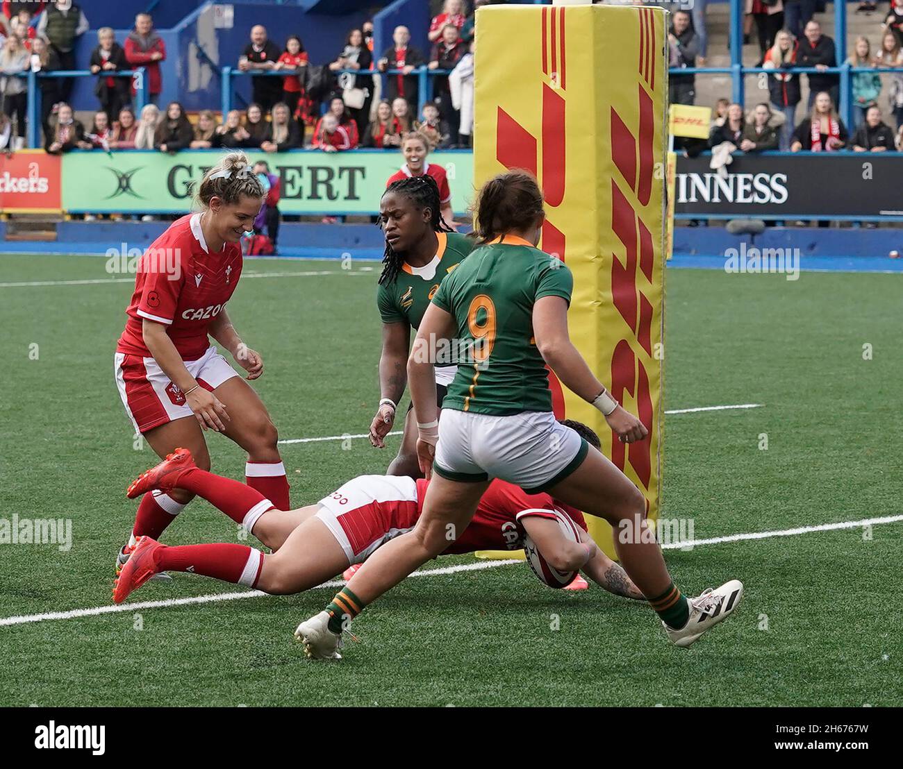 International rugby wales v south africa hi-res stock photography and images