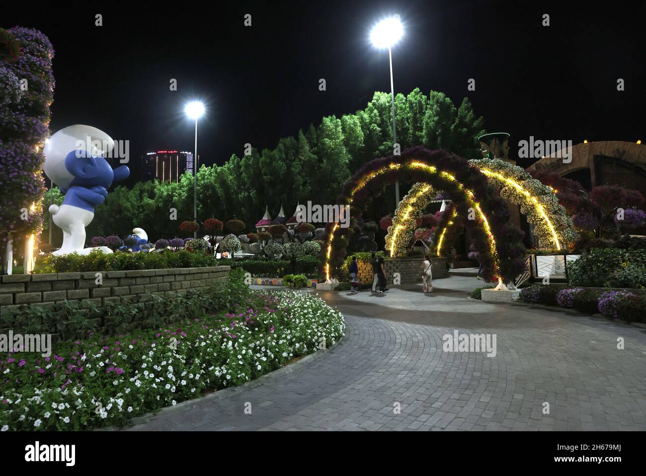 Dubai, UAE, 13, Nov 2021The Dubai Miracle Garden is a flower garden