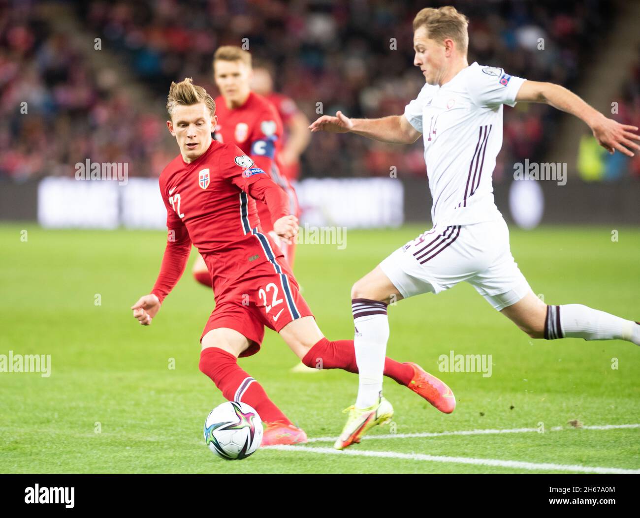 How did Norway break their 28-year knockout drought?