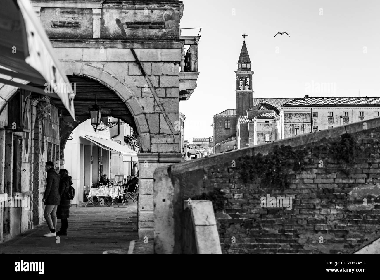 Chioggia, venice area, Veneto: details of a wonderful small town in the venetian laguna Stock Photo