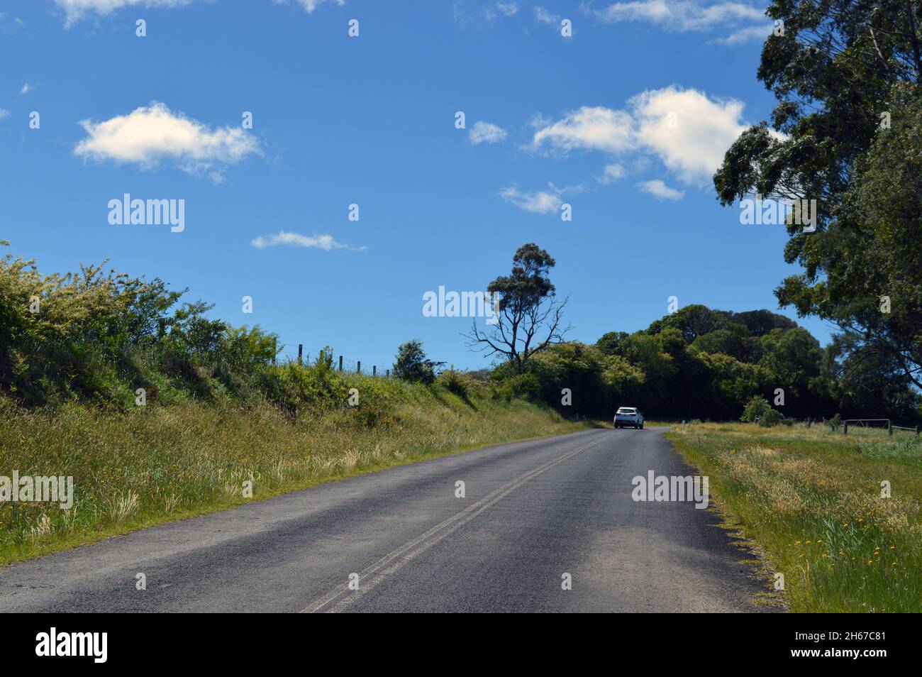 Traveling On The Waterfall Way In Nsw Stock Photo - Alamy