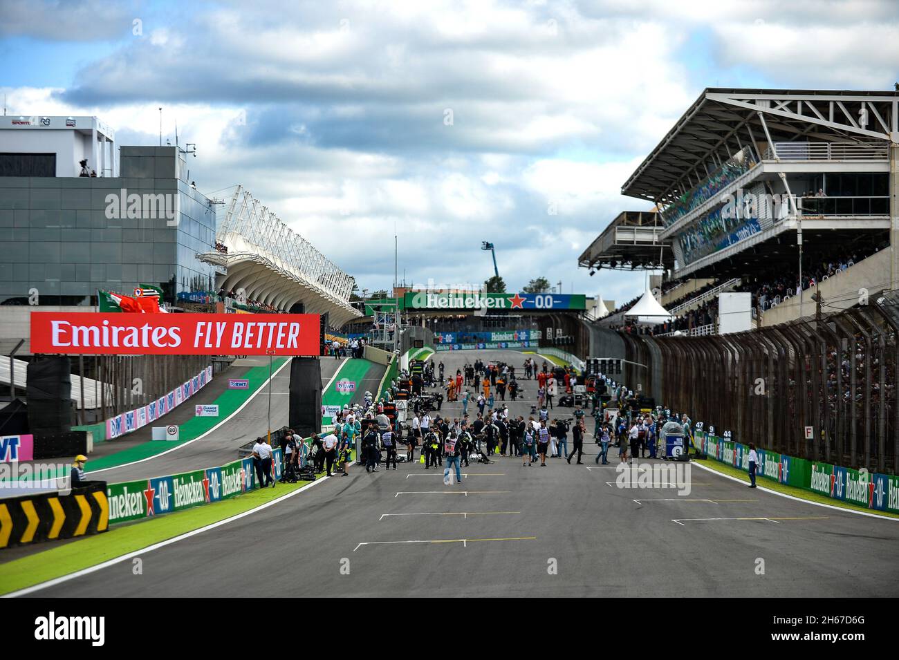 Sao Paulo, Brazil. 11th Nov, 2021. Circuit atmosphere - Premium