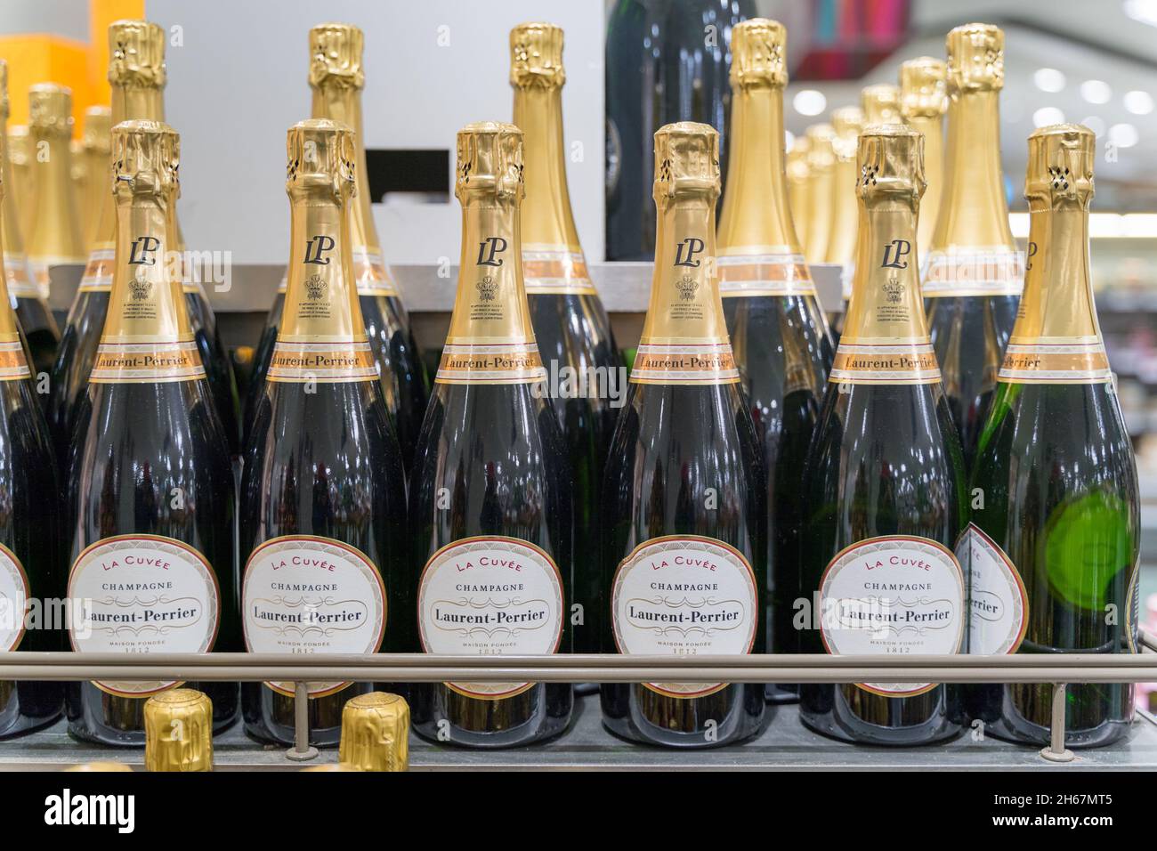 Champagne laurent perrier hi-res stock photography and images - Alamy
