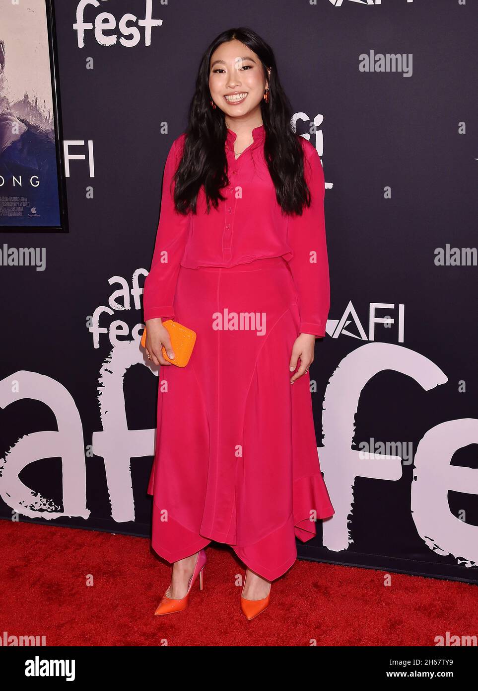 HOLLYWOOD, CA - NOVEMBER 12: Actress Awkwafina attends the 2021 AFI ...