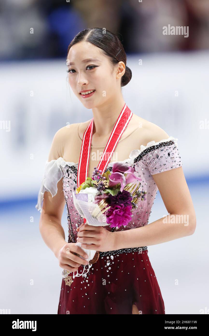 Young You (KOR), NOVEMBER 13, 2021 Figure Skating ISU Grand Prix of Figure Skating 2021/22
