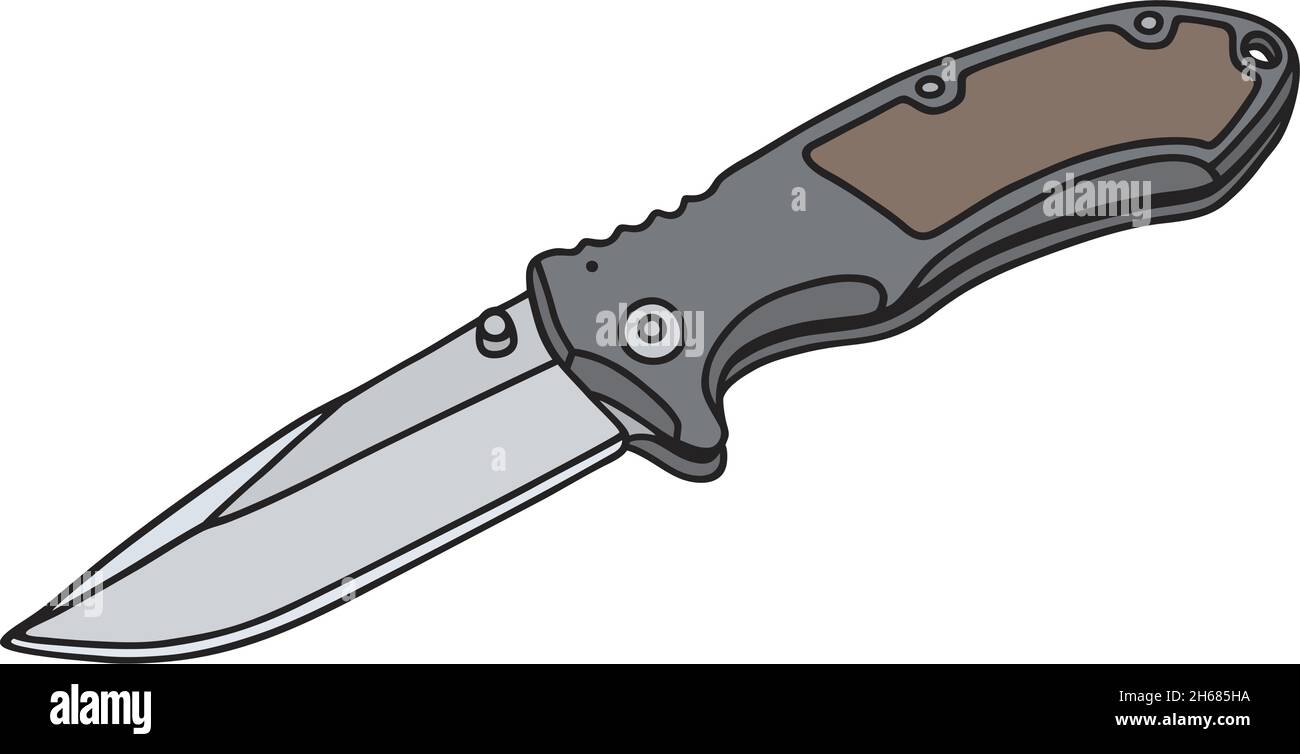 Pocket knife stock vector Illustration of tool work  45602286