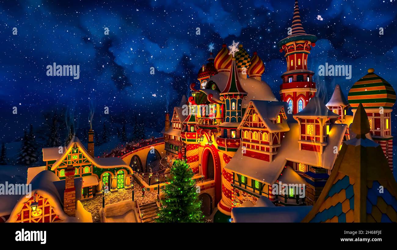 Toon Santa's Christmas Village 