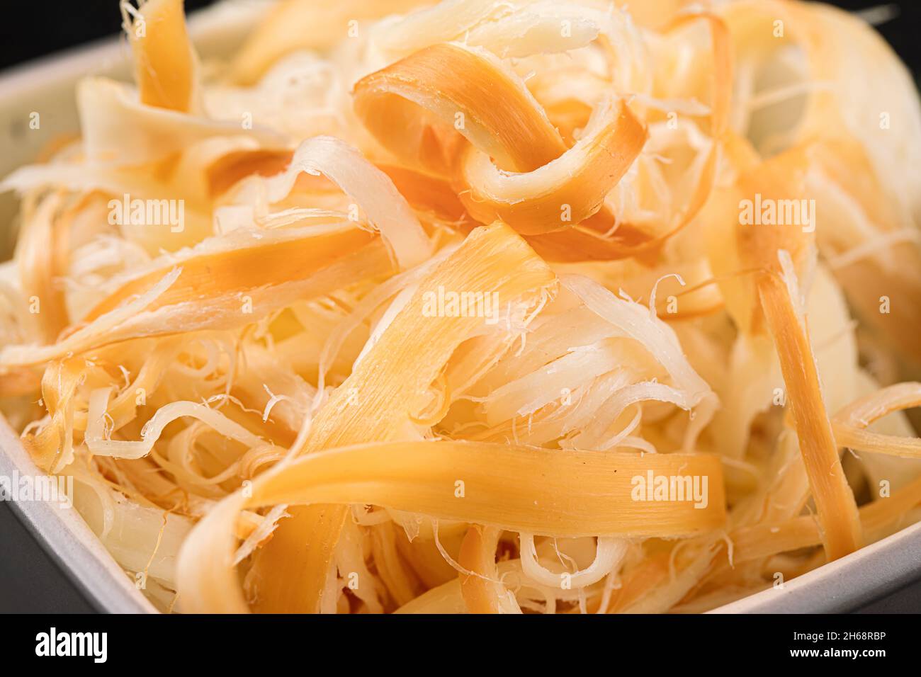 Smoked brined string cheese chechil texture Stock Photo Alamy