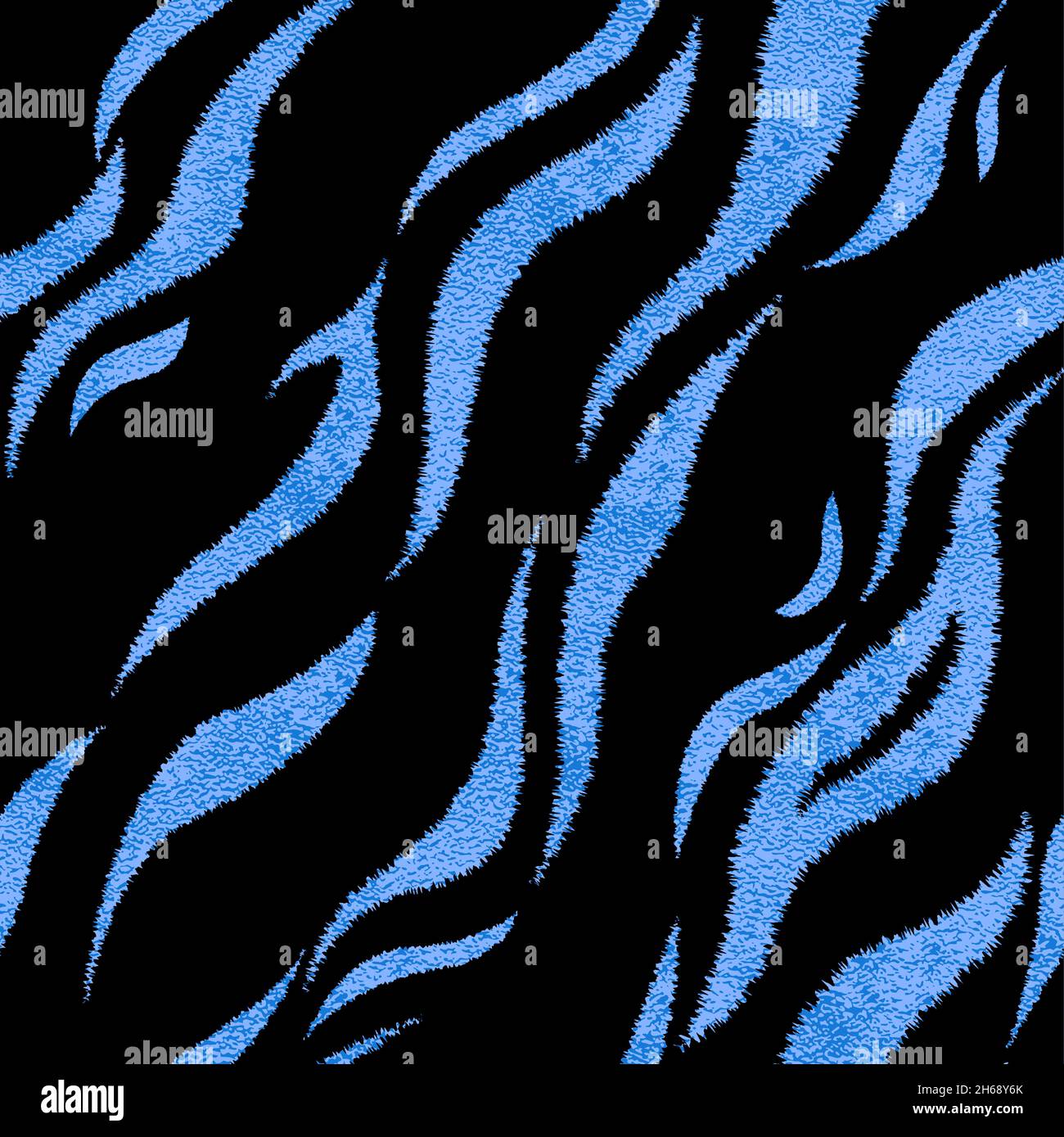 Seamless blue tiger skin pattern. Metallic tiger skin print Stock ...