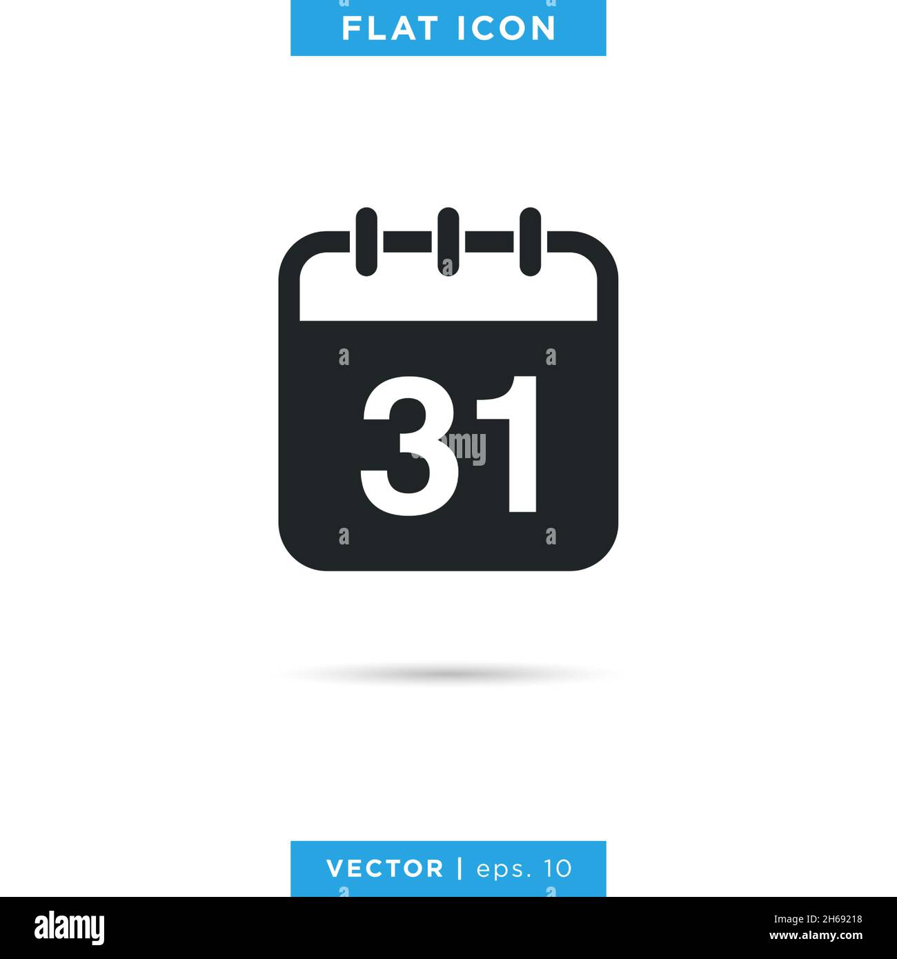 Calendar icon vector stock illustration design template. Vector eps 10 ...