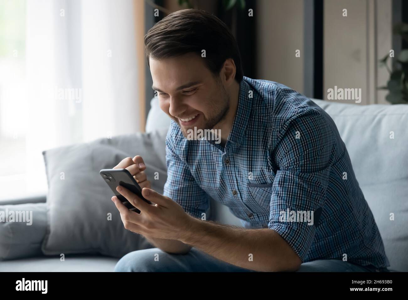Millennial win hi-res stock photography and images - Alamy
