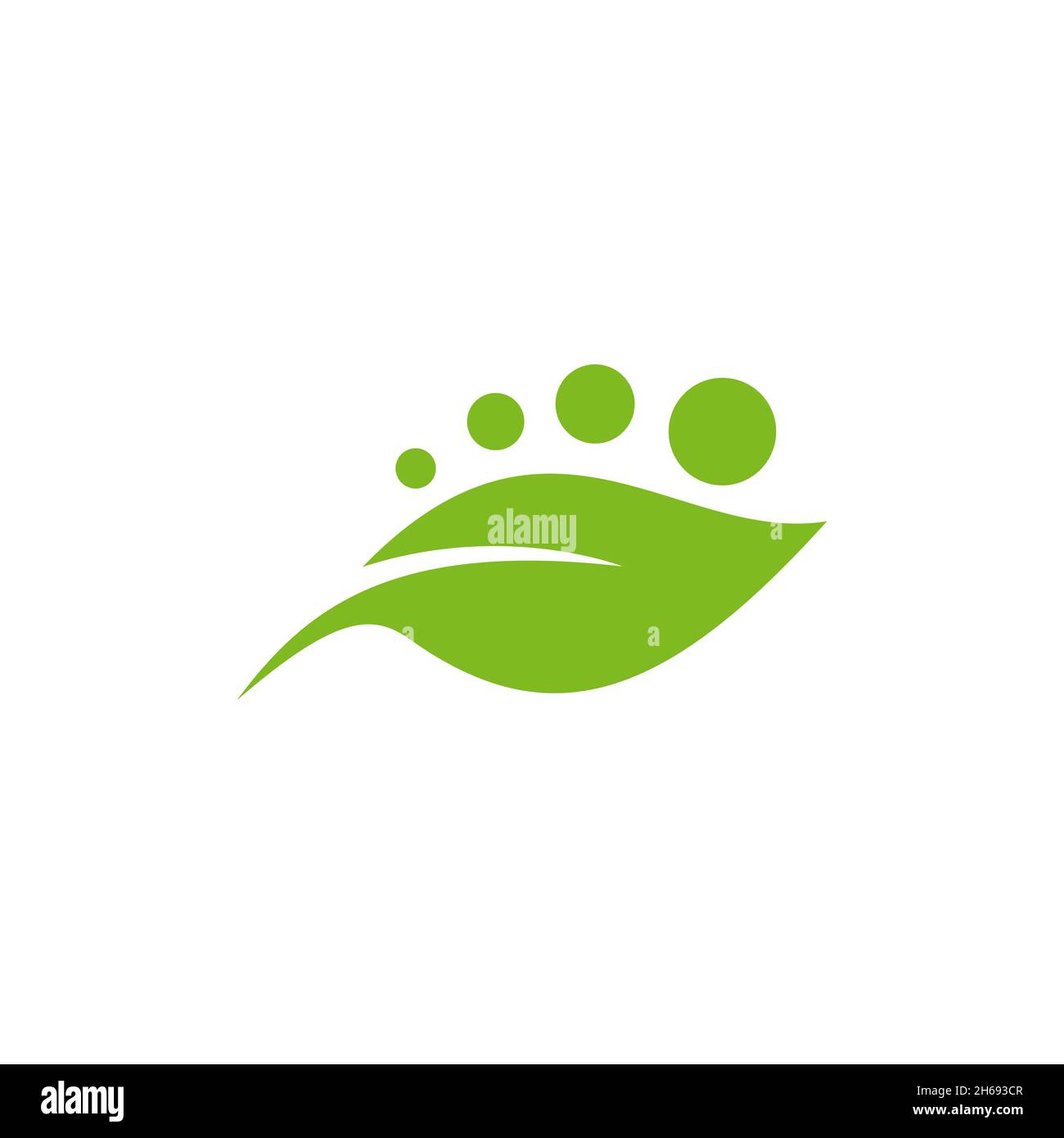Leaf vector stock illustration logo design template Stock Vector Image ...
