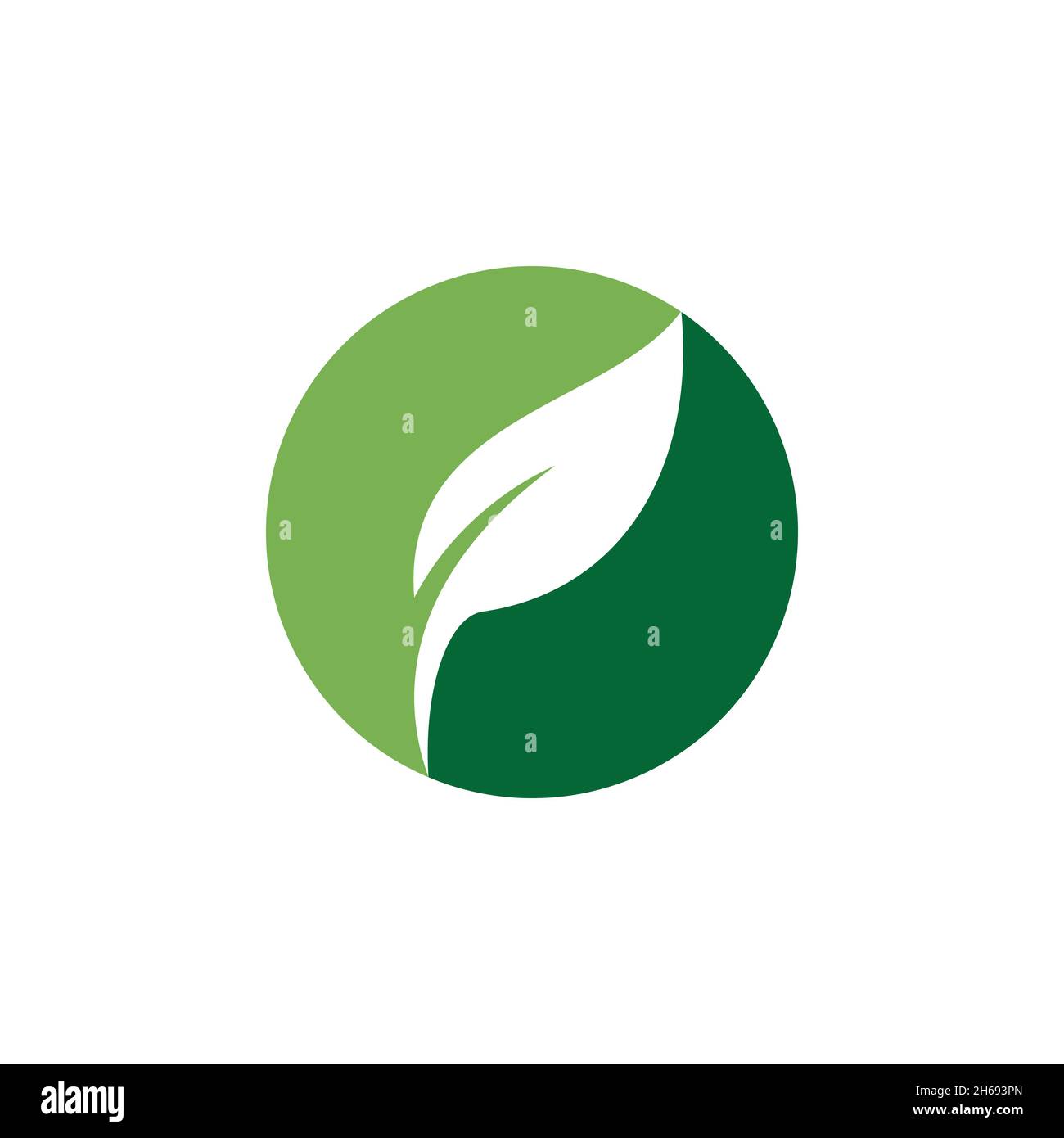 Leaf vector stock illustration logo design template Stock Vector Image ...