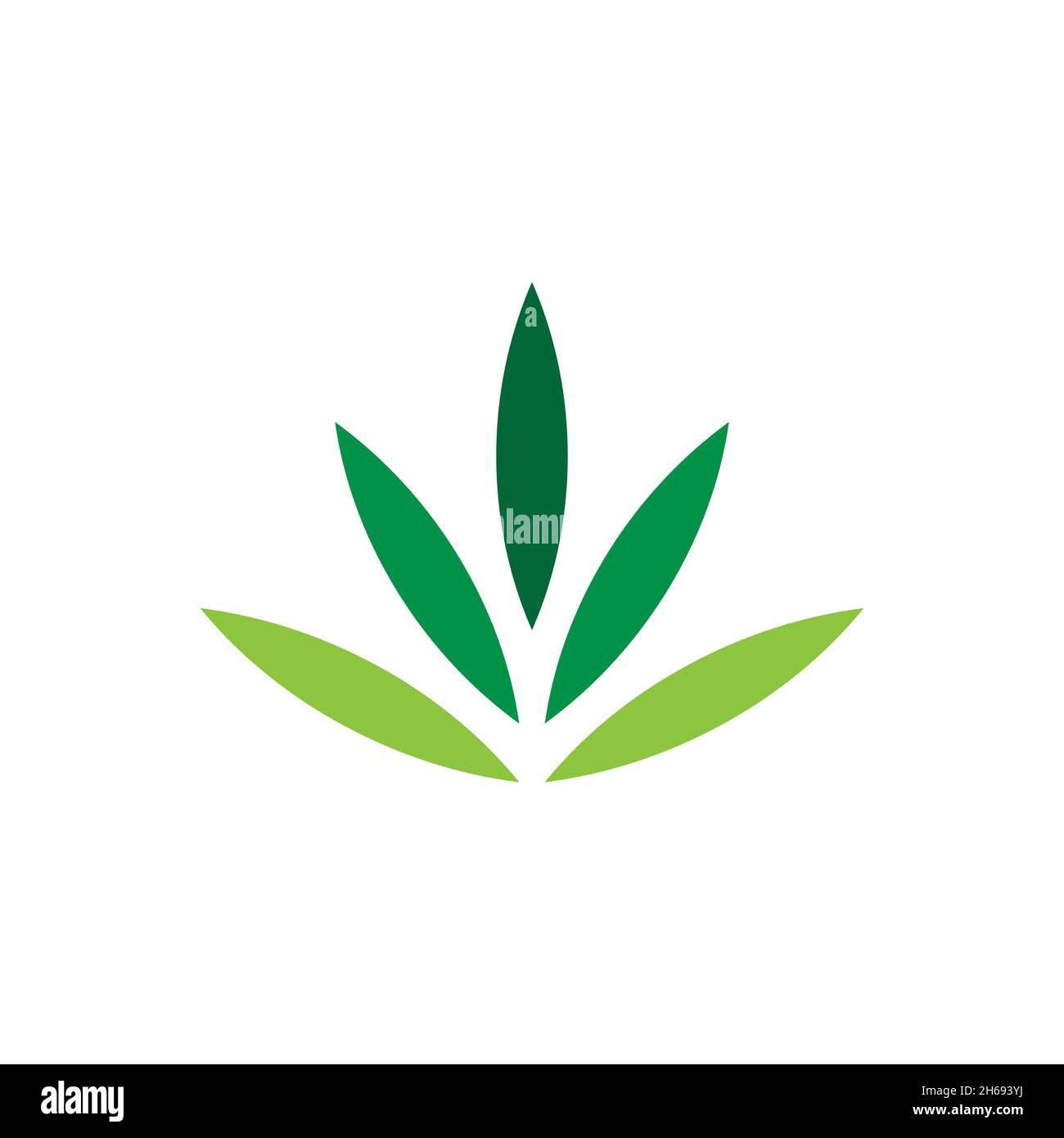 Leaf vector stock illustration logo design template Stock Vector Image ...