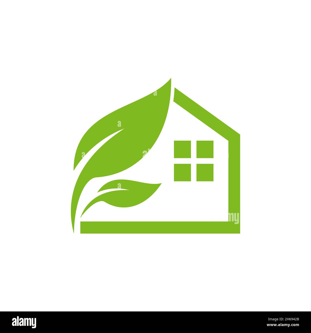 Leaf vector stock illustration logo design template Stock Vector Image ...