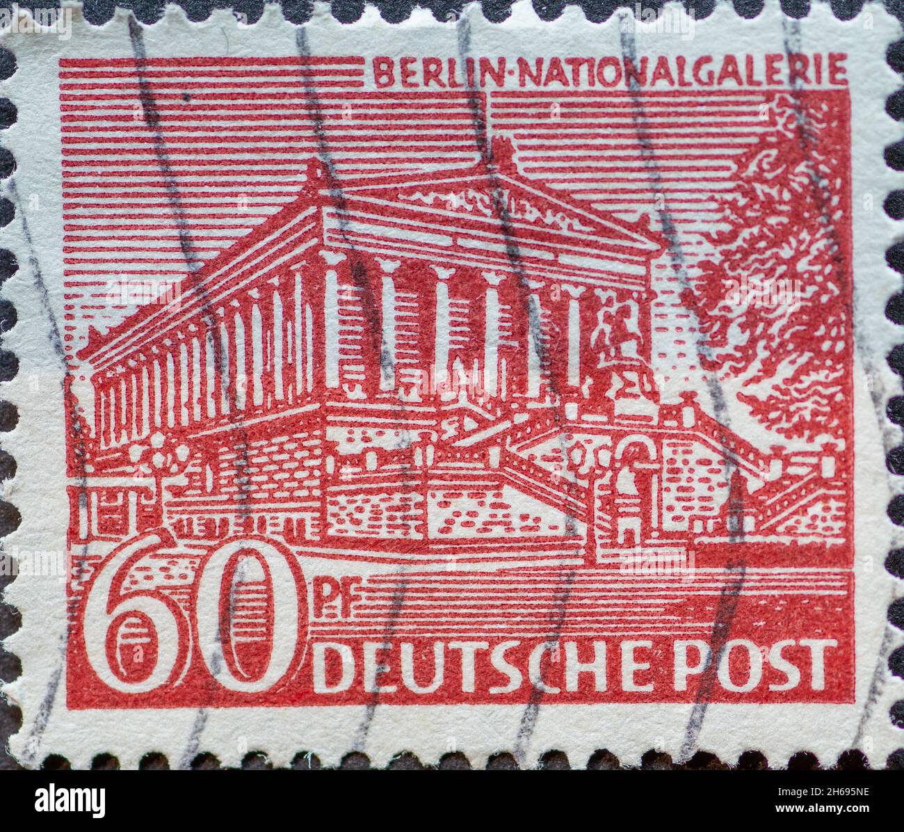 GERMANY, Berlin - CIRCA 1949: a postage stamp from Germany, Berlin ...