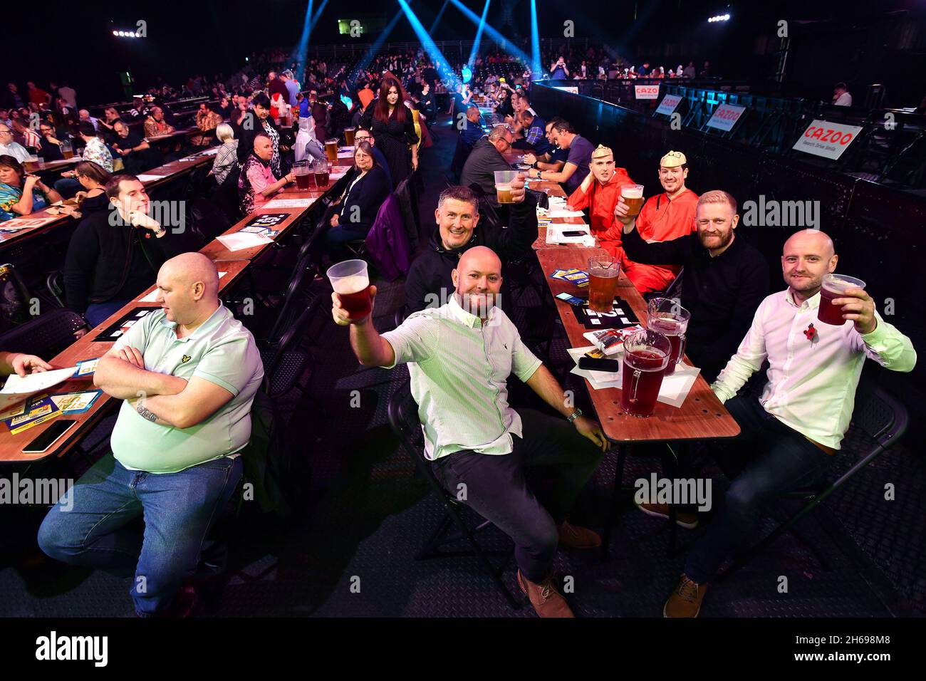 Grand Slam Darts 2021. The fans are back in town, double vaccinated