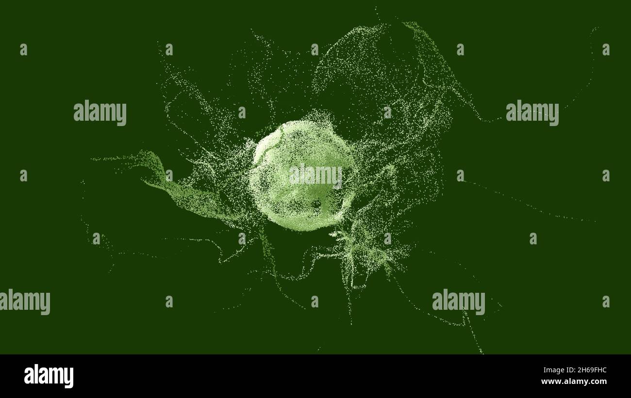 What Cgi Made Computer Explode Explosion - 3D rendering. Abstract illustration, computer generated ...