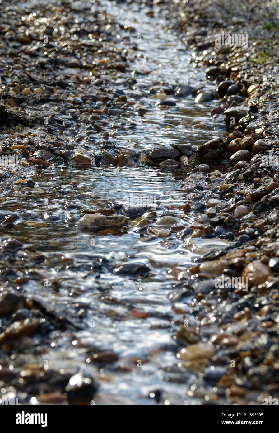 Stream pebbles river water hi-res stock photography and images - Alamy