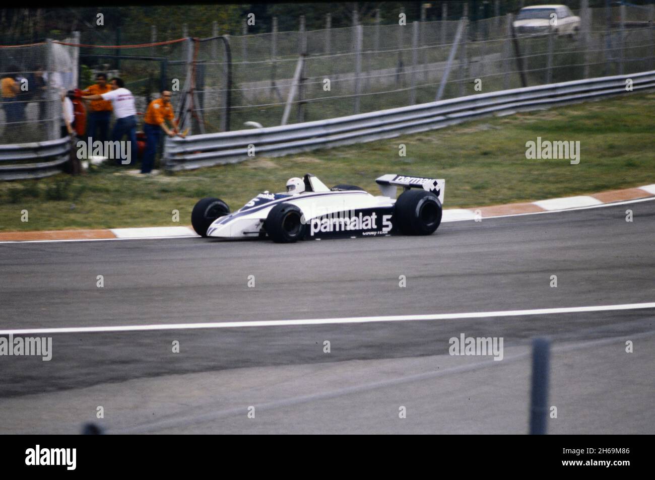 Parmalat Brabham BT49 1982 Stock Photo - Alamy