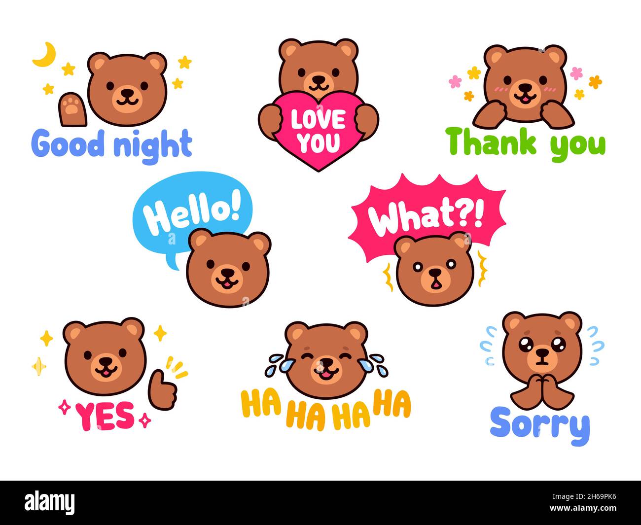 Bear Kawaii Sticker - Bear Kawaii Moped - Discover & Share GIFs