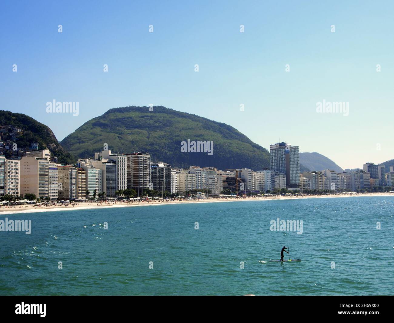 A beautiful landscape of Copacabana Fort in Brazil Stock Photo Alamy