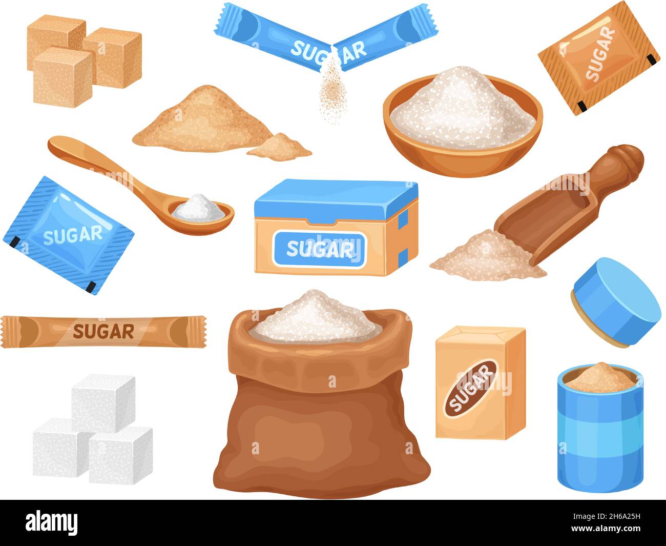 Salt packages Stock Vector Images - Alamy