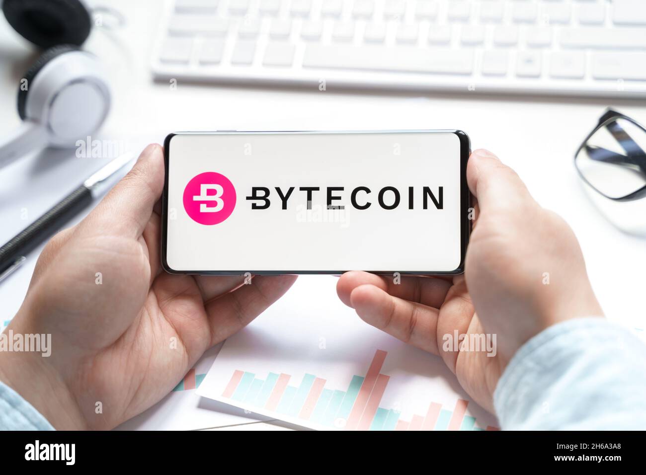 Bytecoin hi-res stock photography and images - Alamy