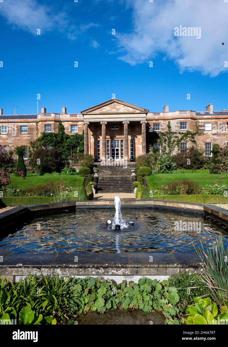 Hillsborough Castle and Gardens, County Down, Northern Ireland Stock
