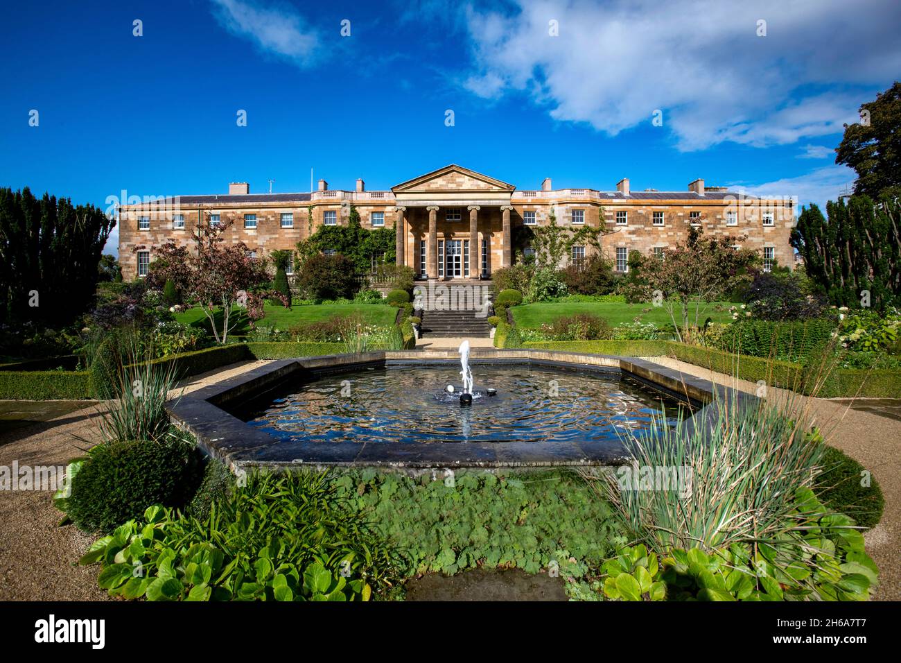 Hillsborough Castle and Gardens, County Down, Northern Ireland Stock