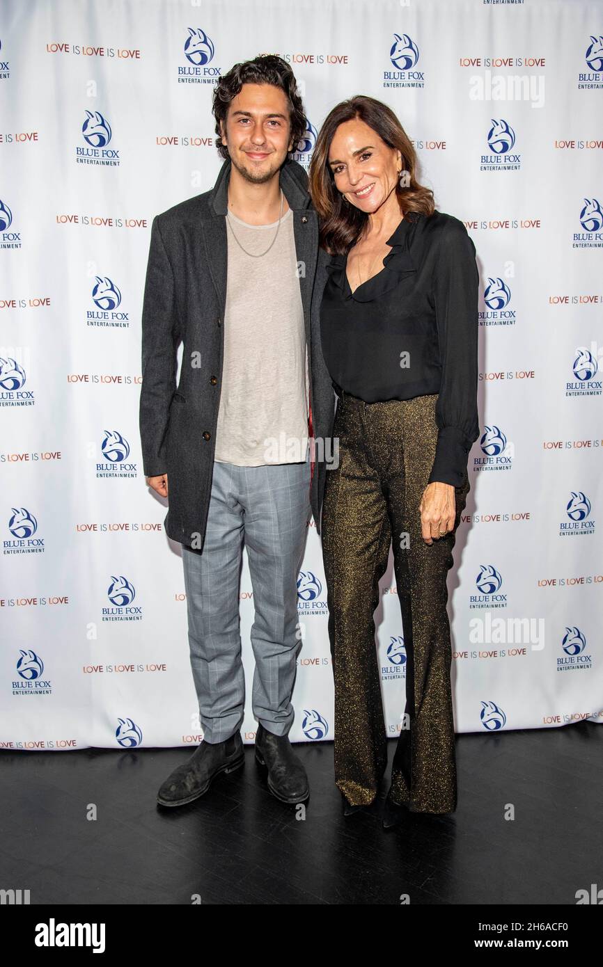 Nat Wolff, Polly Draper attends Blue Fox Entertainment "Love Is Love Is