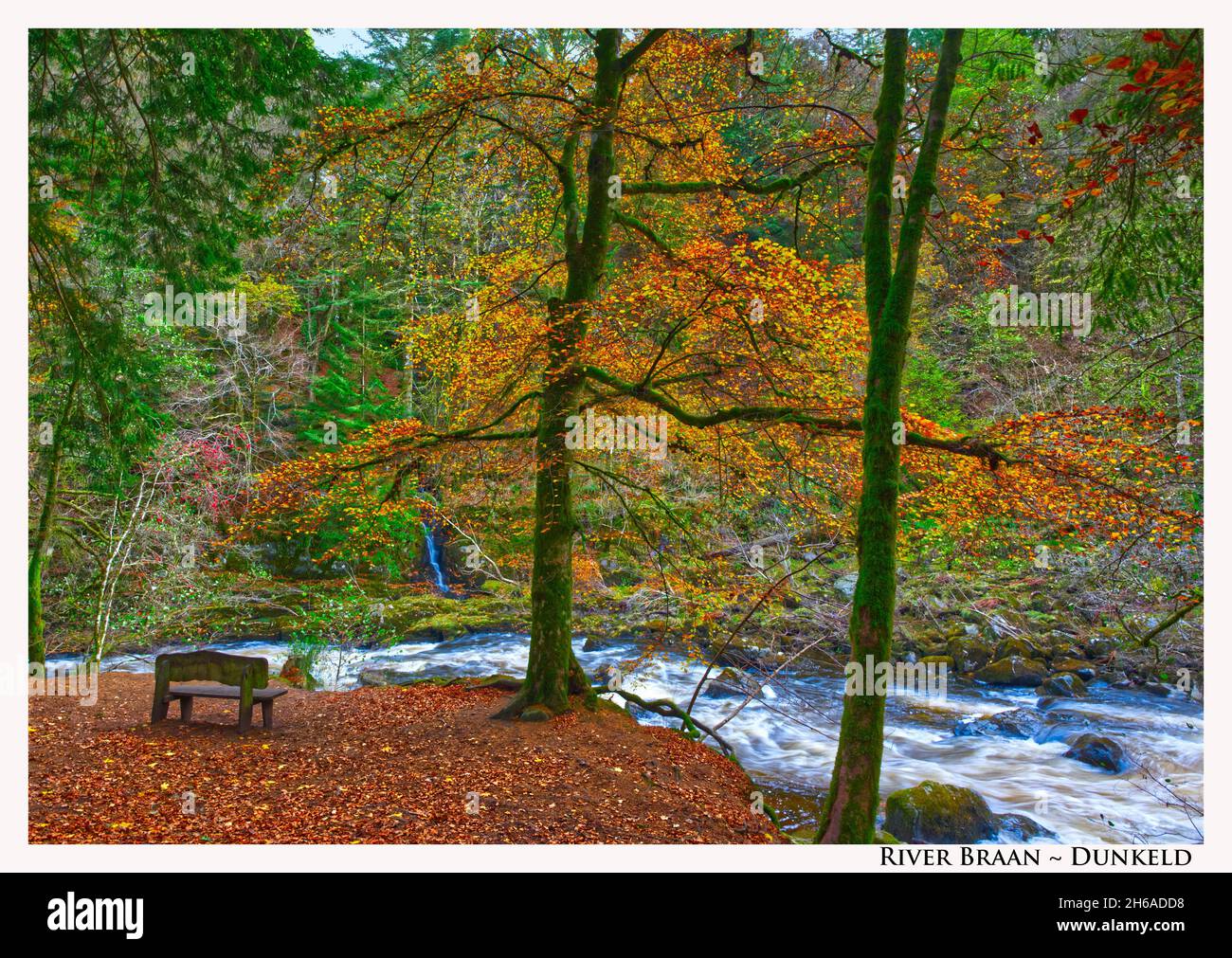 Killiecrankie - Dunkeld - Perthshire - Scotland Stock Photo