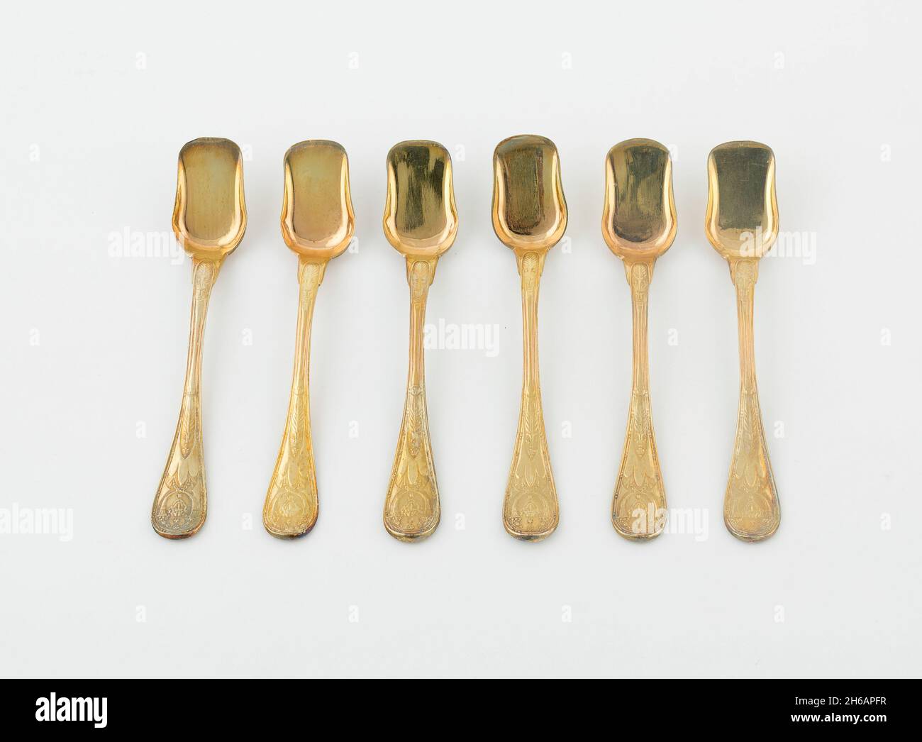 Set of Berry Spoons (10), Paris, 1789/1820 Stock Photo Alamy