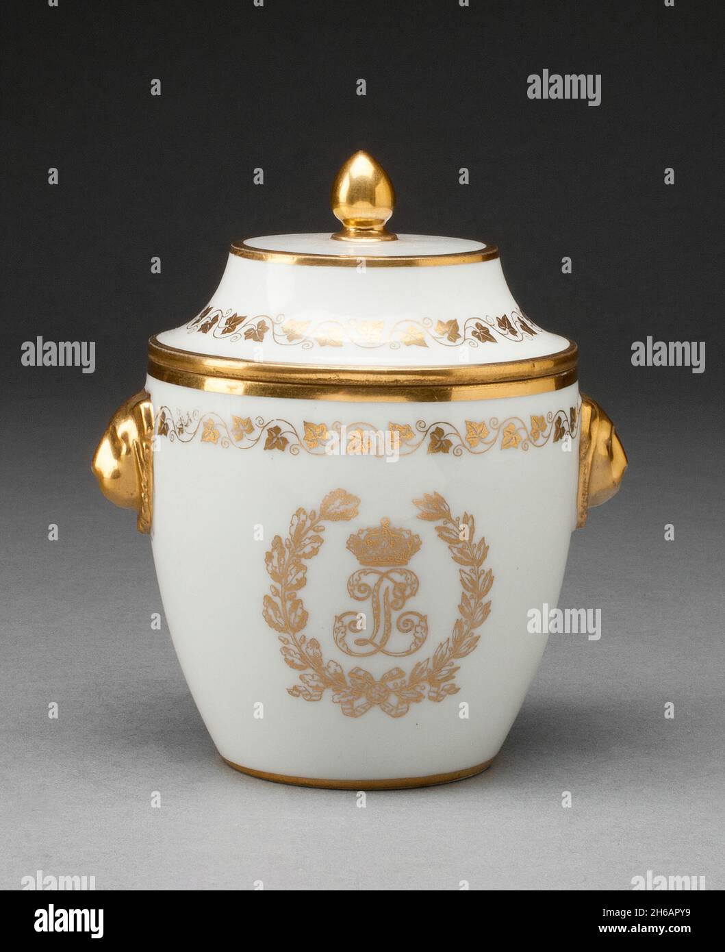 Sugar Bowl, Sèvres, 1834 Stock Photo Alamy