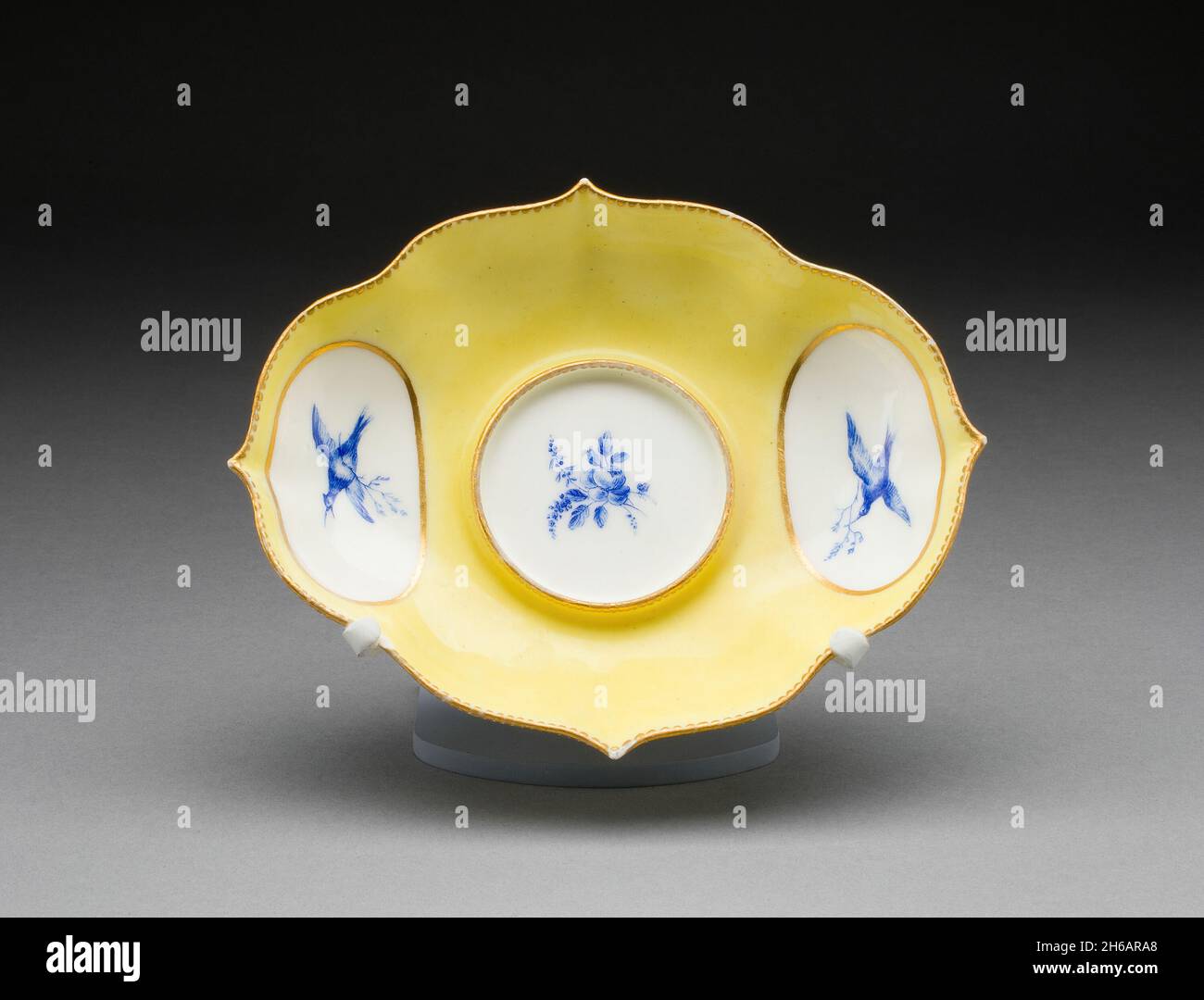 Stand for a Mustard Pot, Vincennes, 1751/52 Stock Photo Alamy