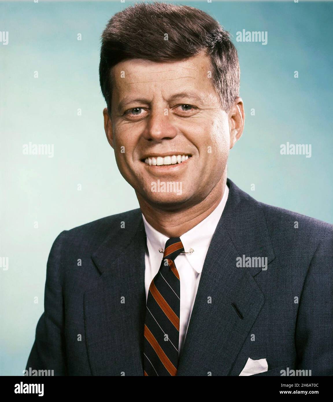 JOHN F. KENNEDY (1917-1963) as 35th President of the United States in 