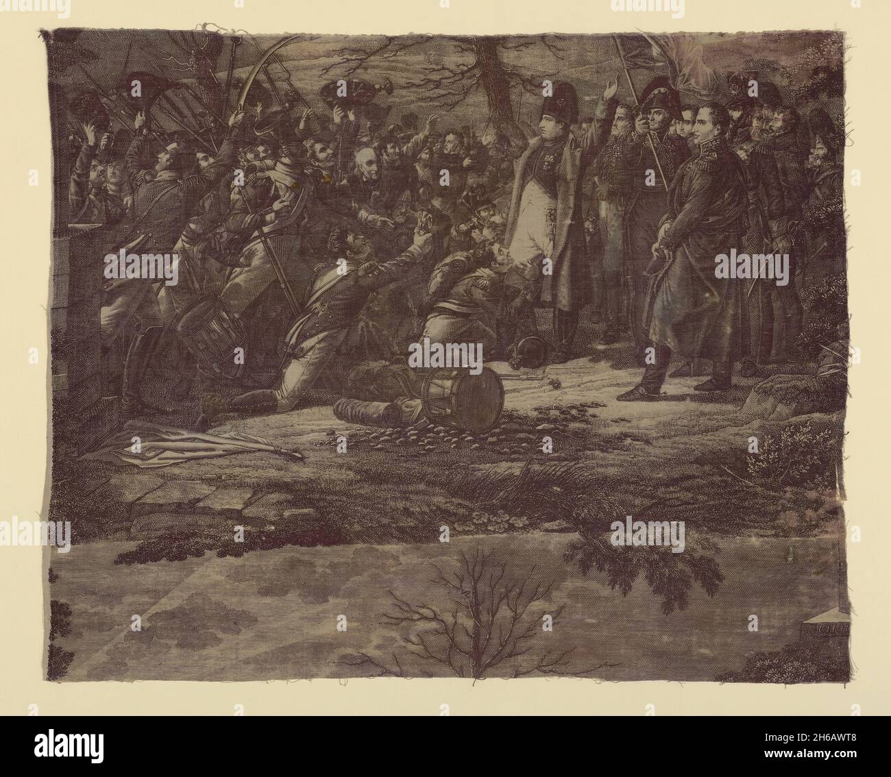 Napoléon et le retour de l'ile d'elbe hires stock photography and