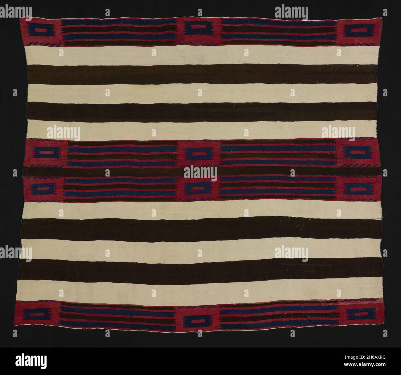 Chief Blanket (Second Phase), Arizona, 1850/65. Stock Photo