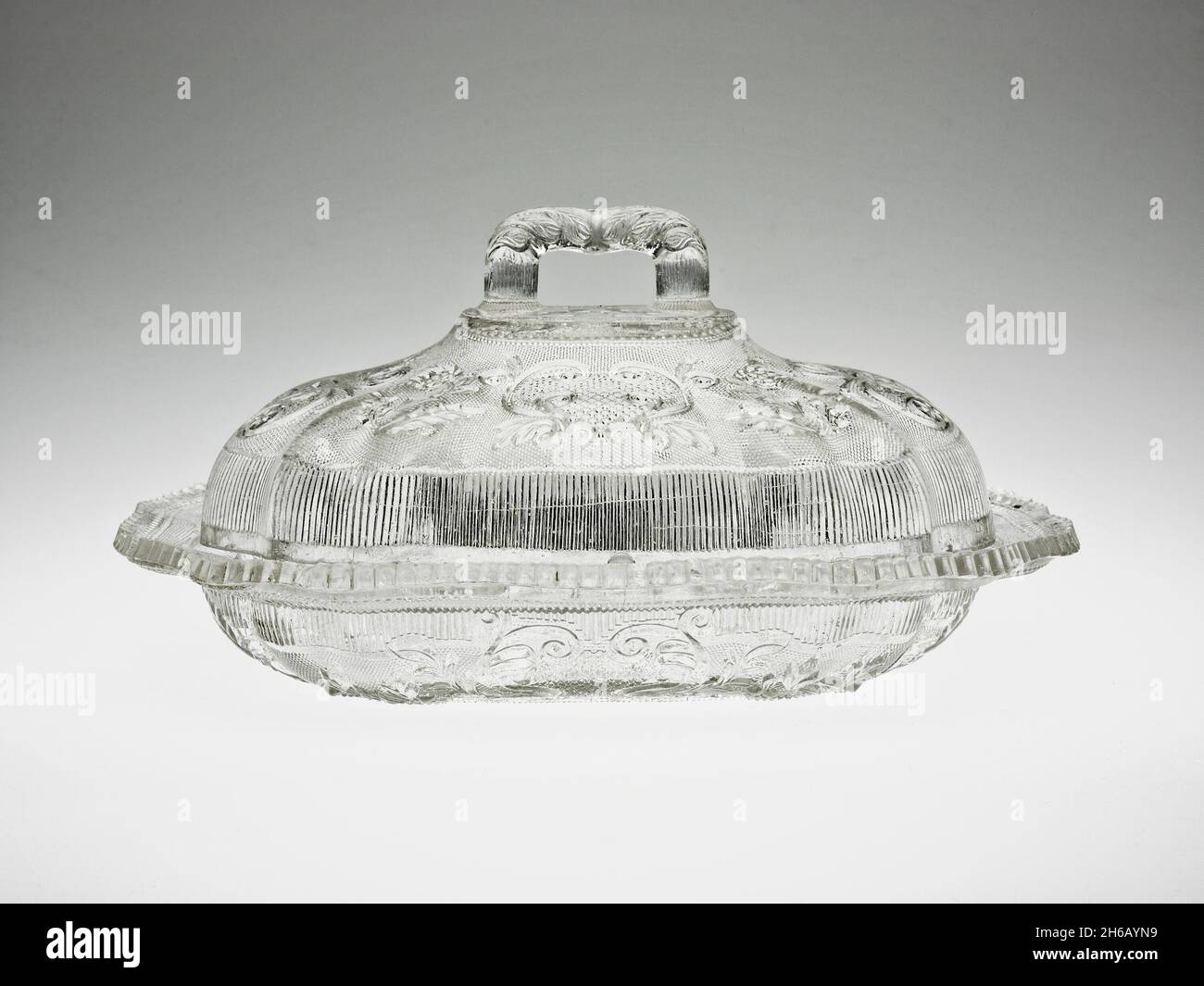 Covered Dish, 1835/40 Stock Photo Alamy