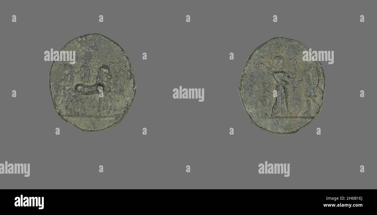 Coin Depicting the Goddess Artemis, after 190 BCE Stock Photo Alamy