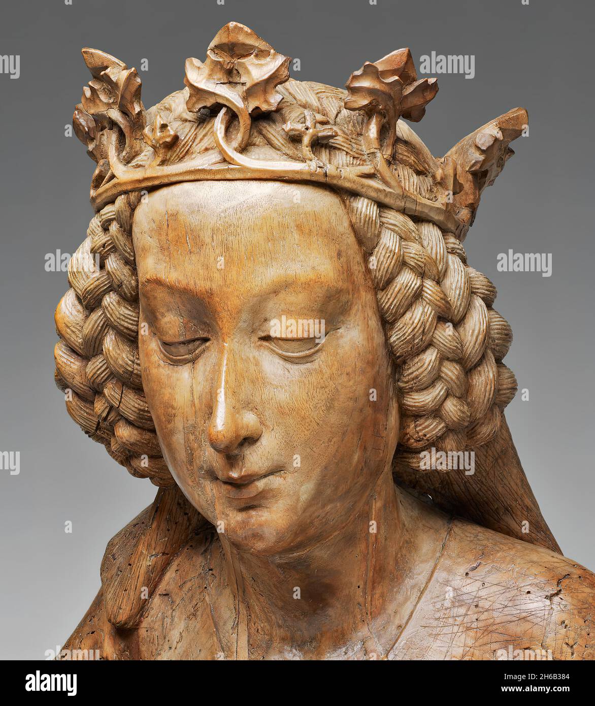 Reliquary Bust of Saint Margaret of Antioch, 1465/70. Detail from a
