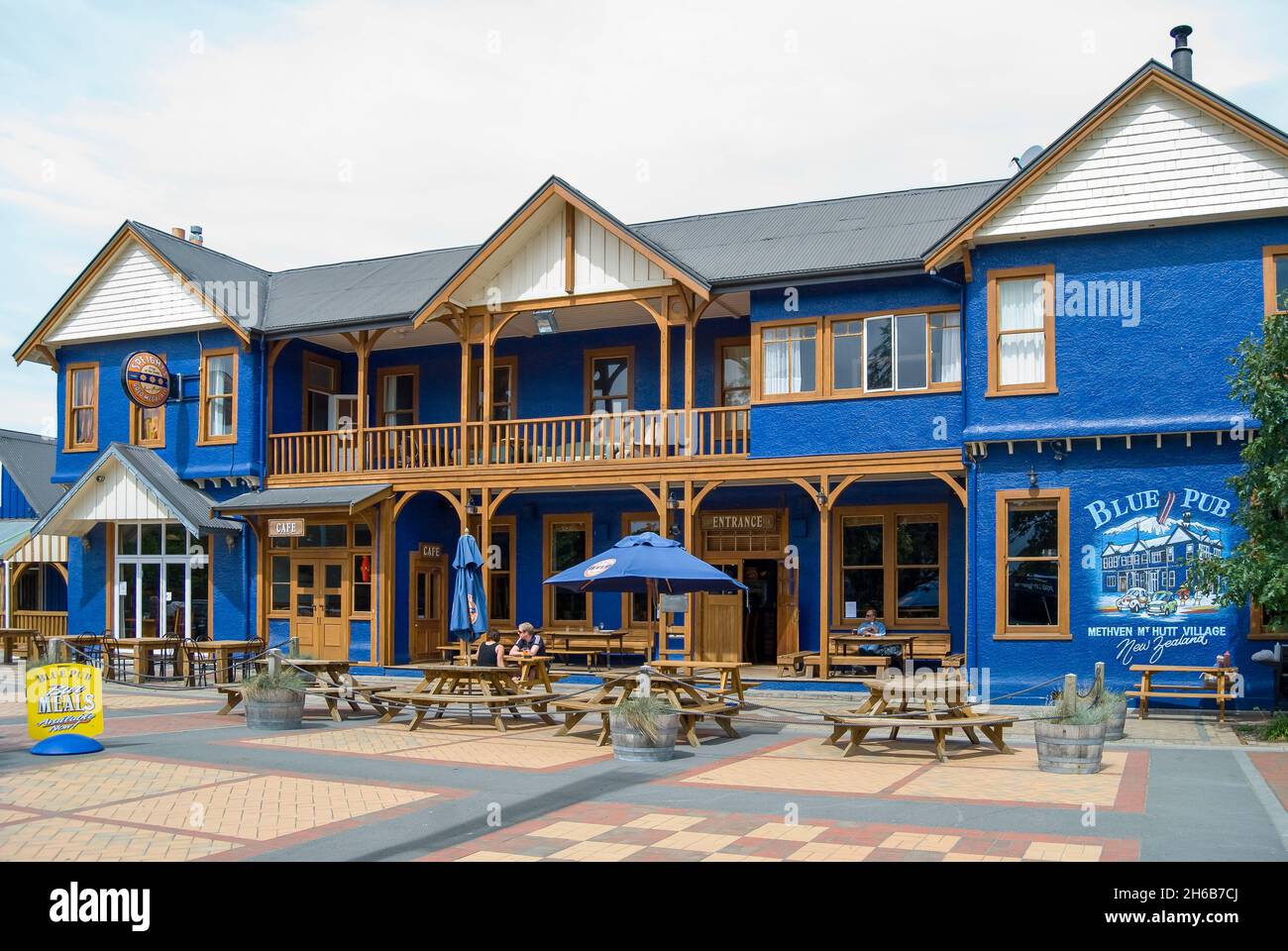 The Blue Pub, Kilworth Street, Methven, Ashburton District, Canterbury